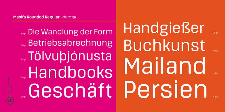 Masifa Rounded Font Family preview image 3