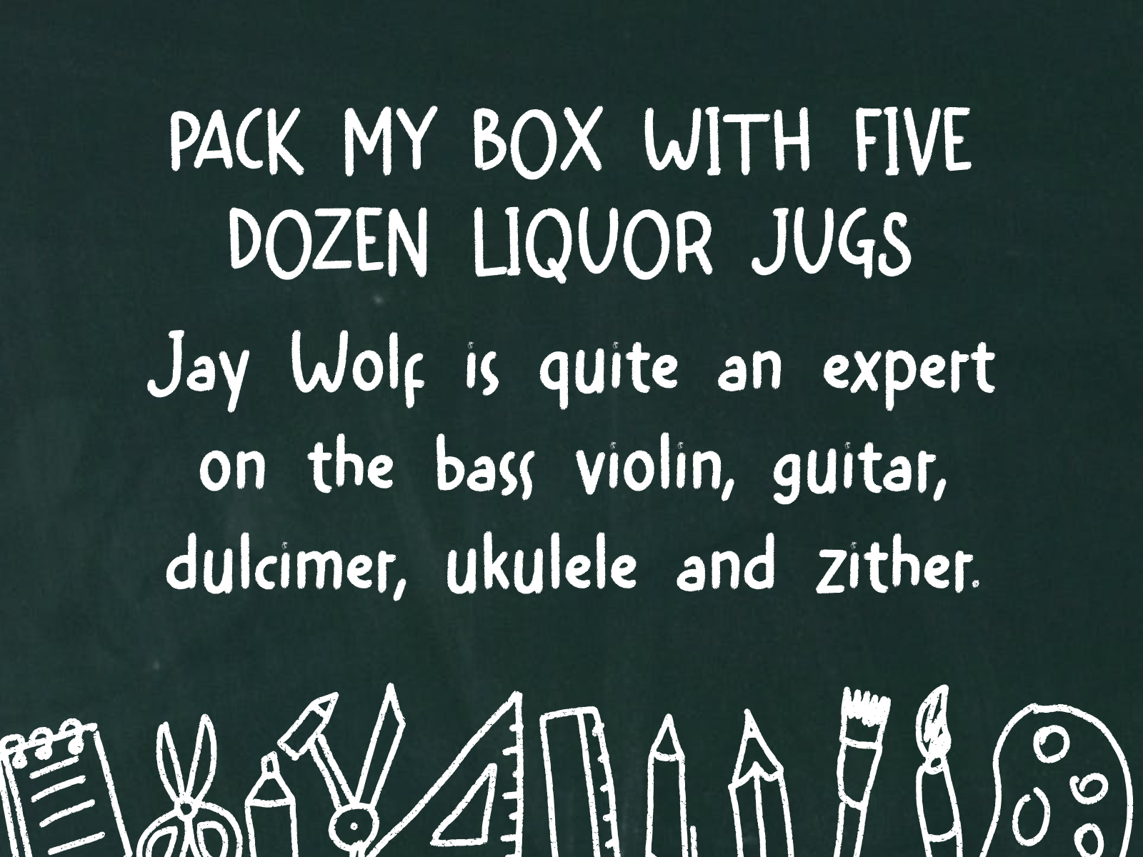Nice Chalk Font preview image 2