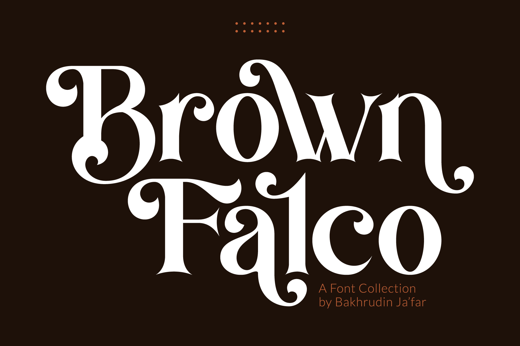 Brown Falco Serif Font