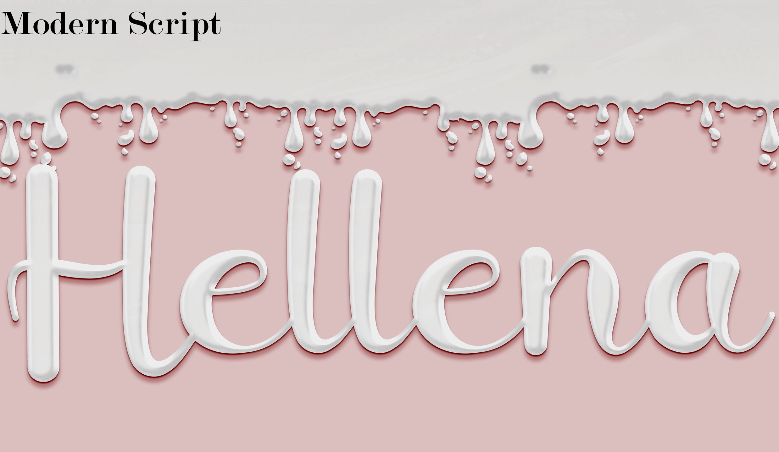 Hellena Script Font