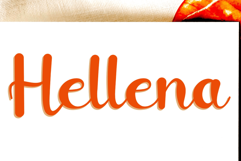 Hellena Font preview image 2