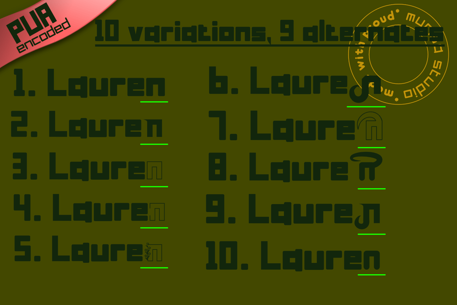 Murisa Alexandra Font preview image 2