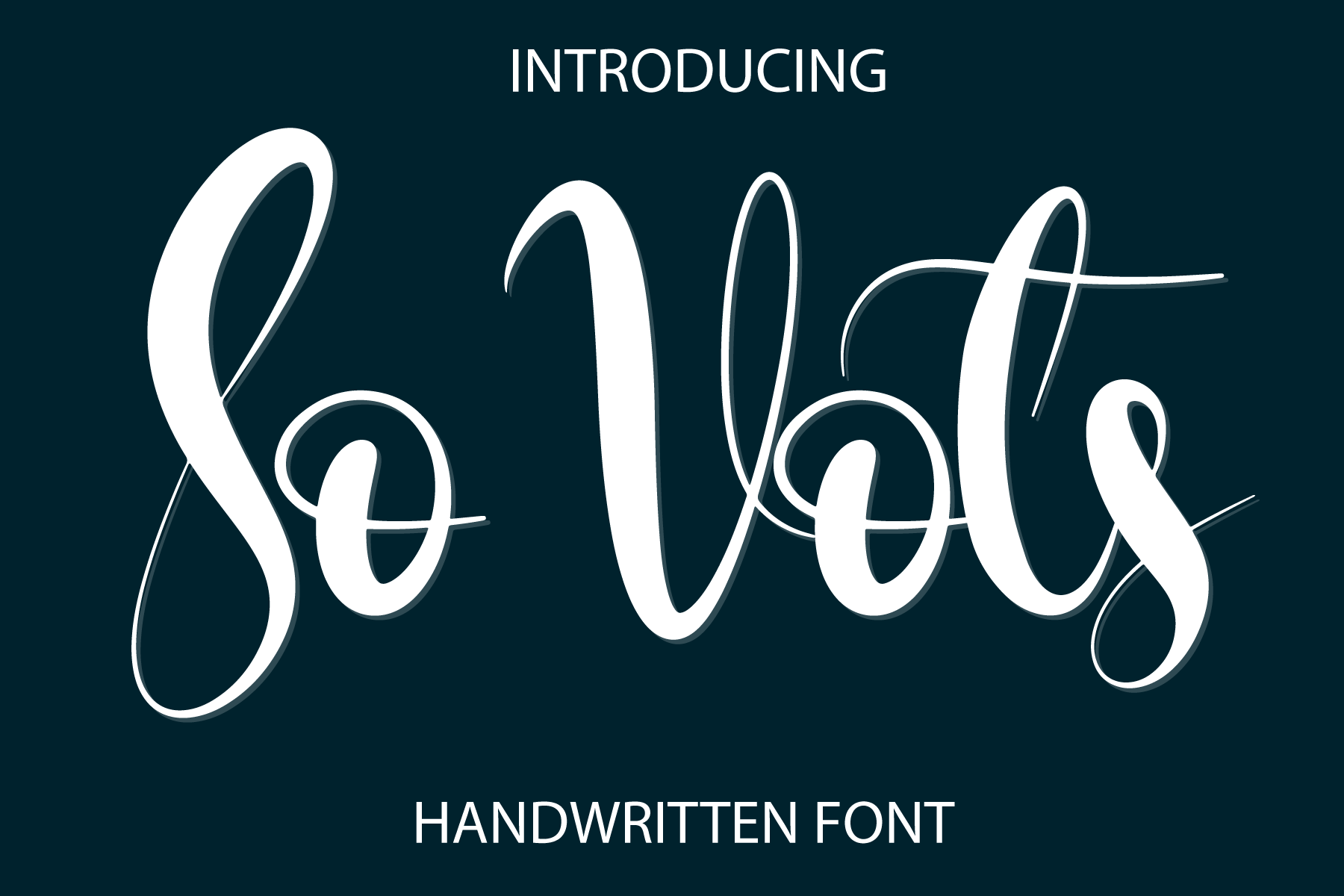 So Vots Script Font