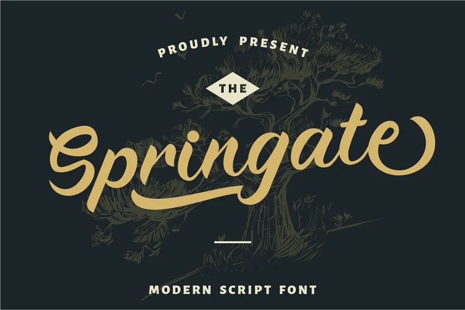 Springate Script Font