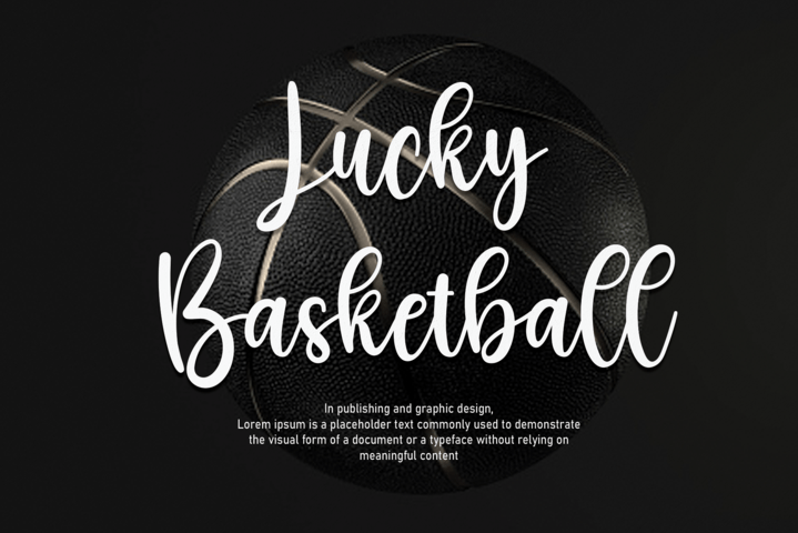 Basketball Font preview image 2