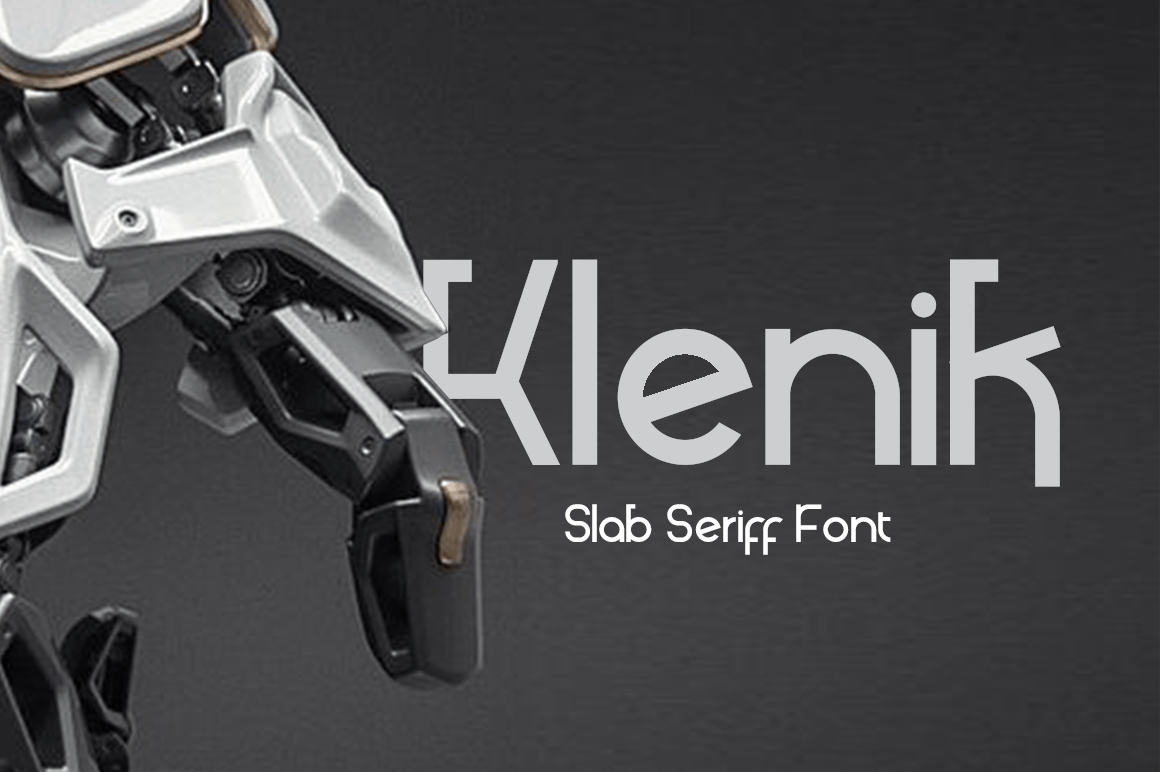 Klenik Slab Serif Font