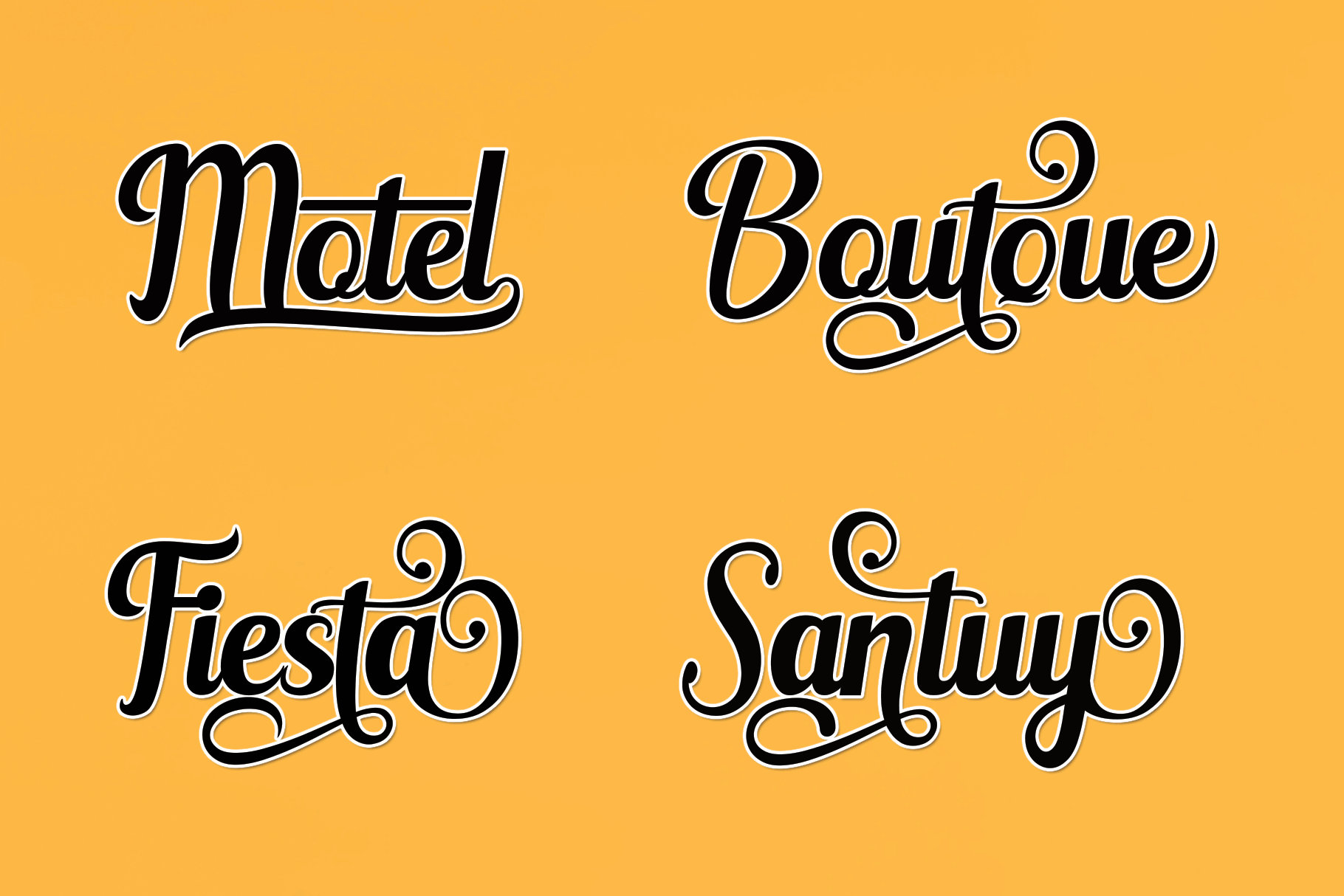 Sintia Sattia Font preview image 5