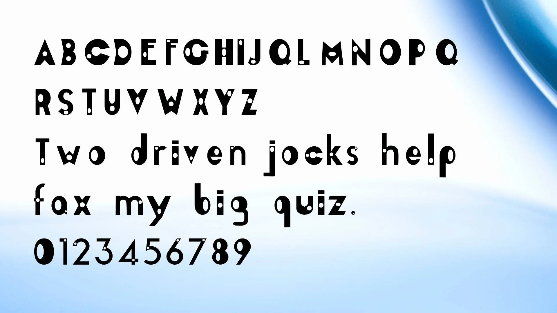 Encircle Font preview image 5