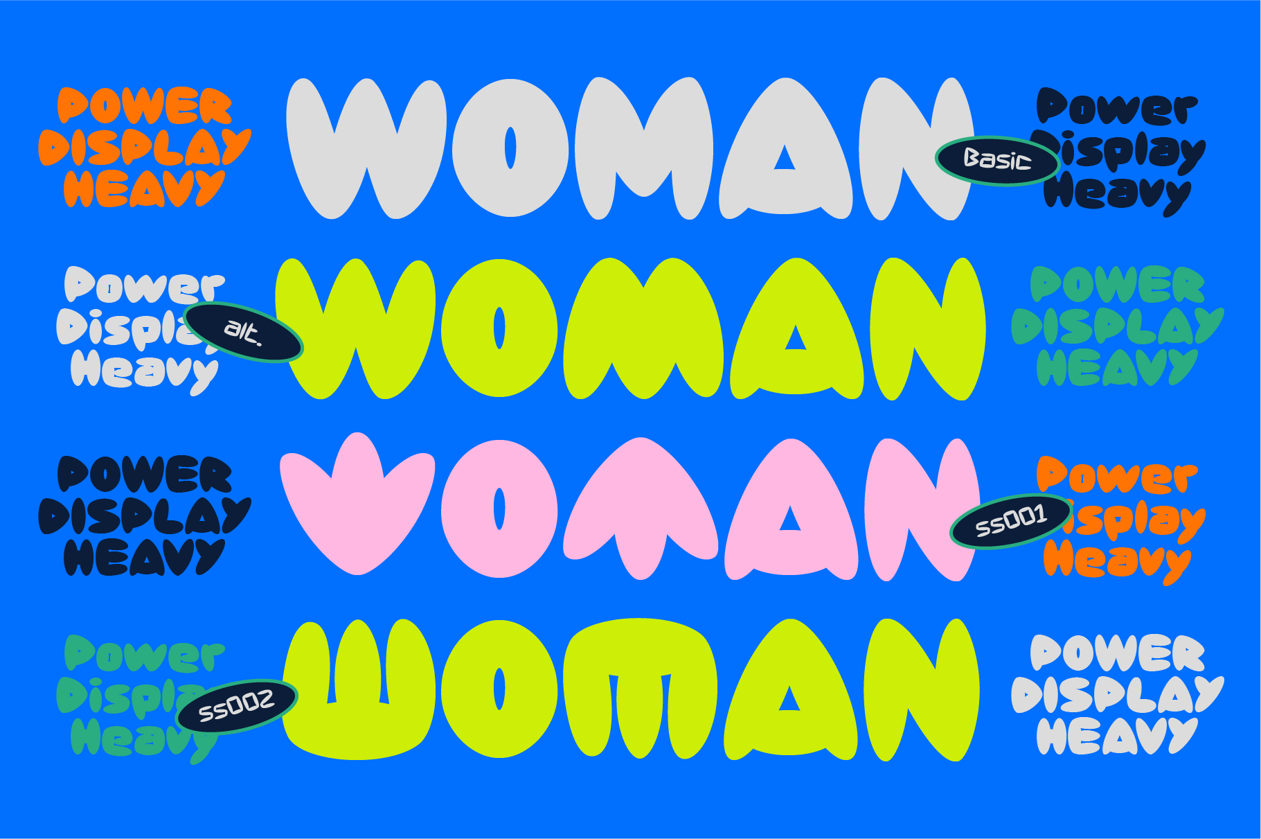 Power Display Font preview image 4