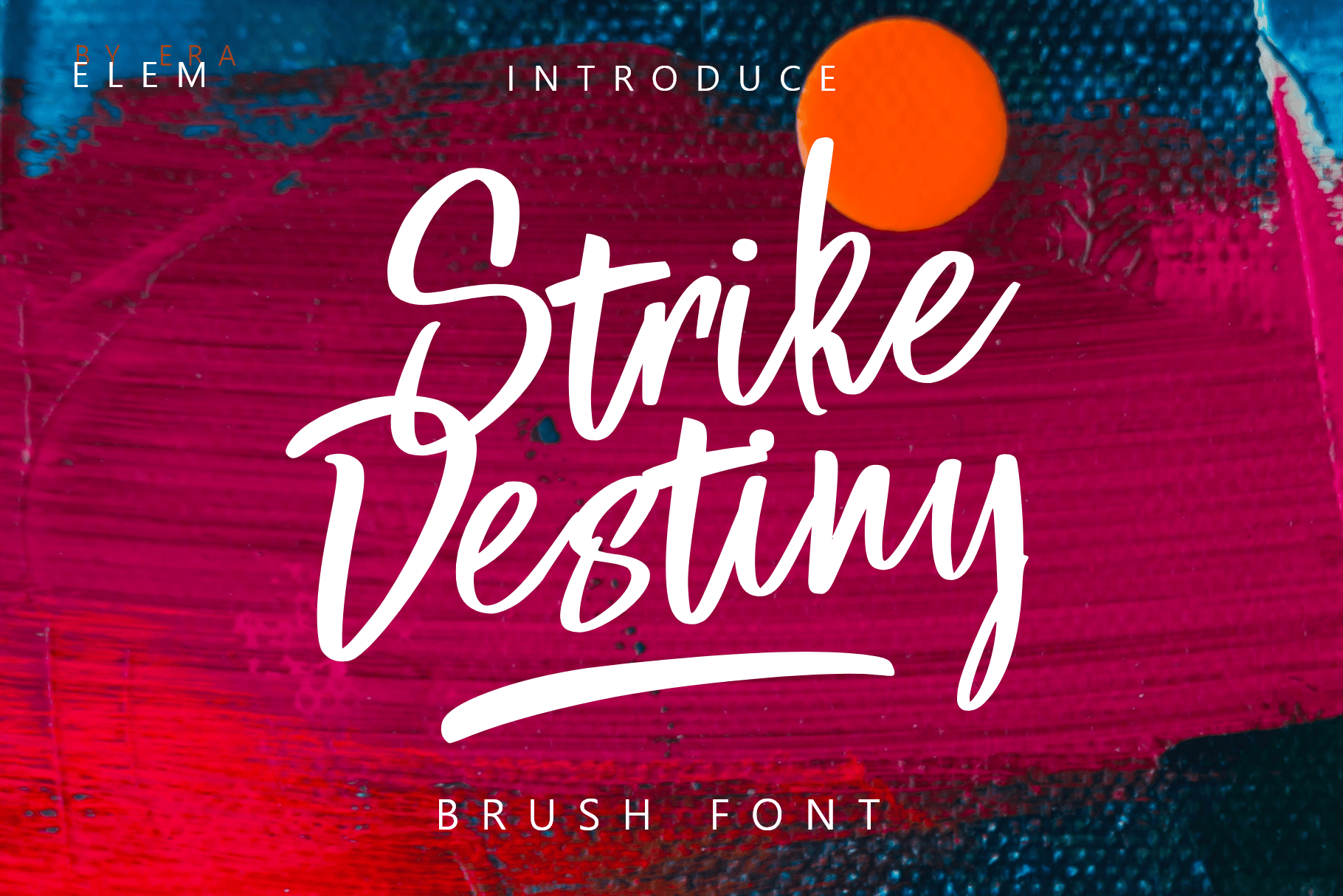 Strike Destiny Script Font