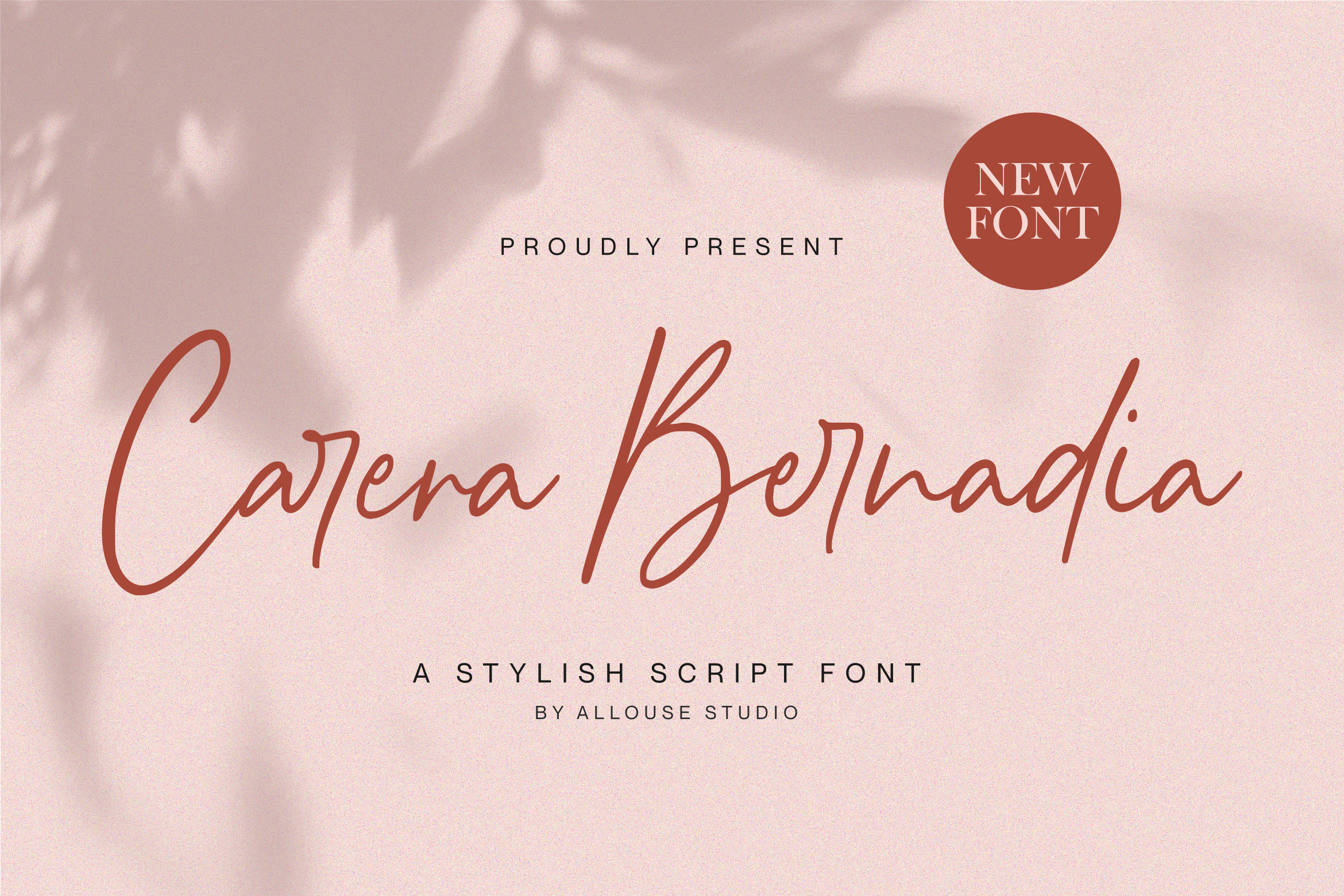 Carera Bernadia Script Font