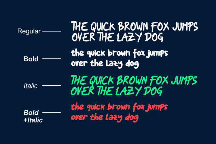 Garfield Font preview image 2