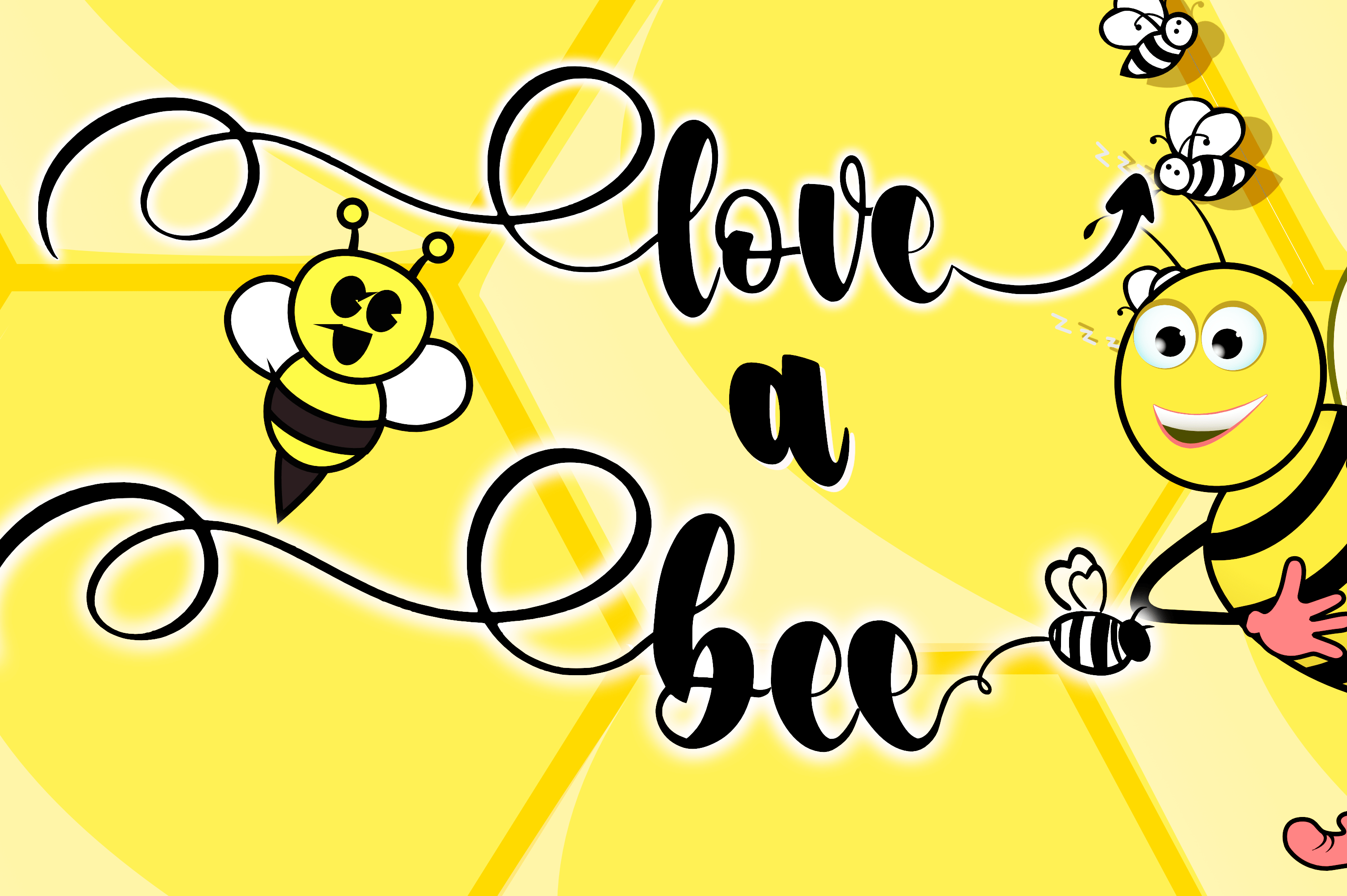 Bee Honey Font preview image 2