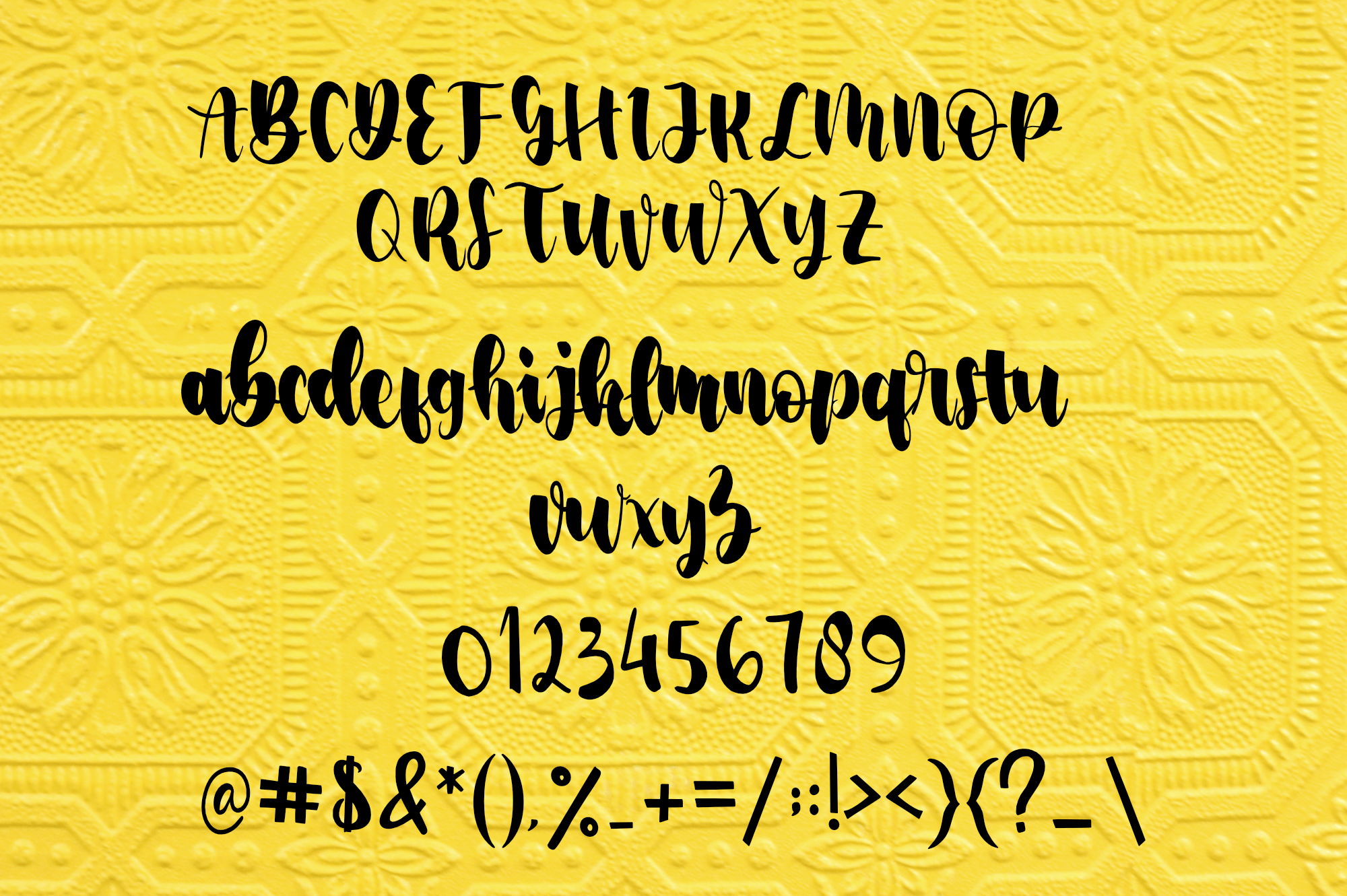 Bee Honey Font preview image 4