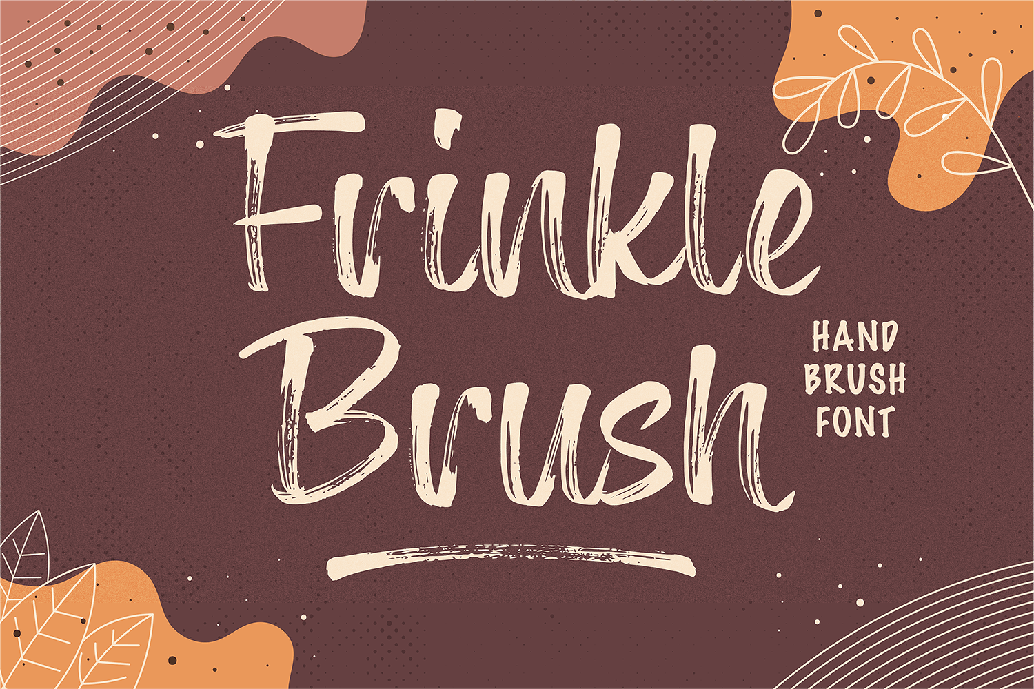 Frinkle Brush Font