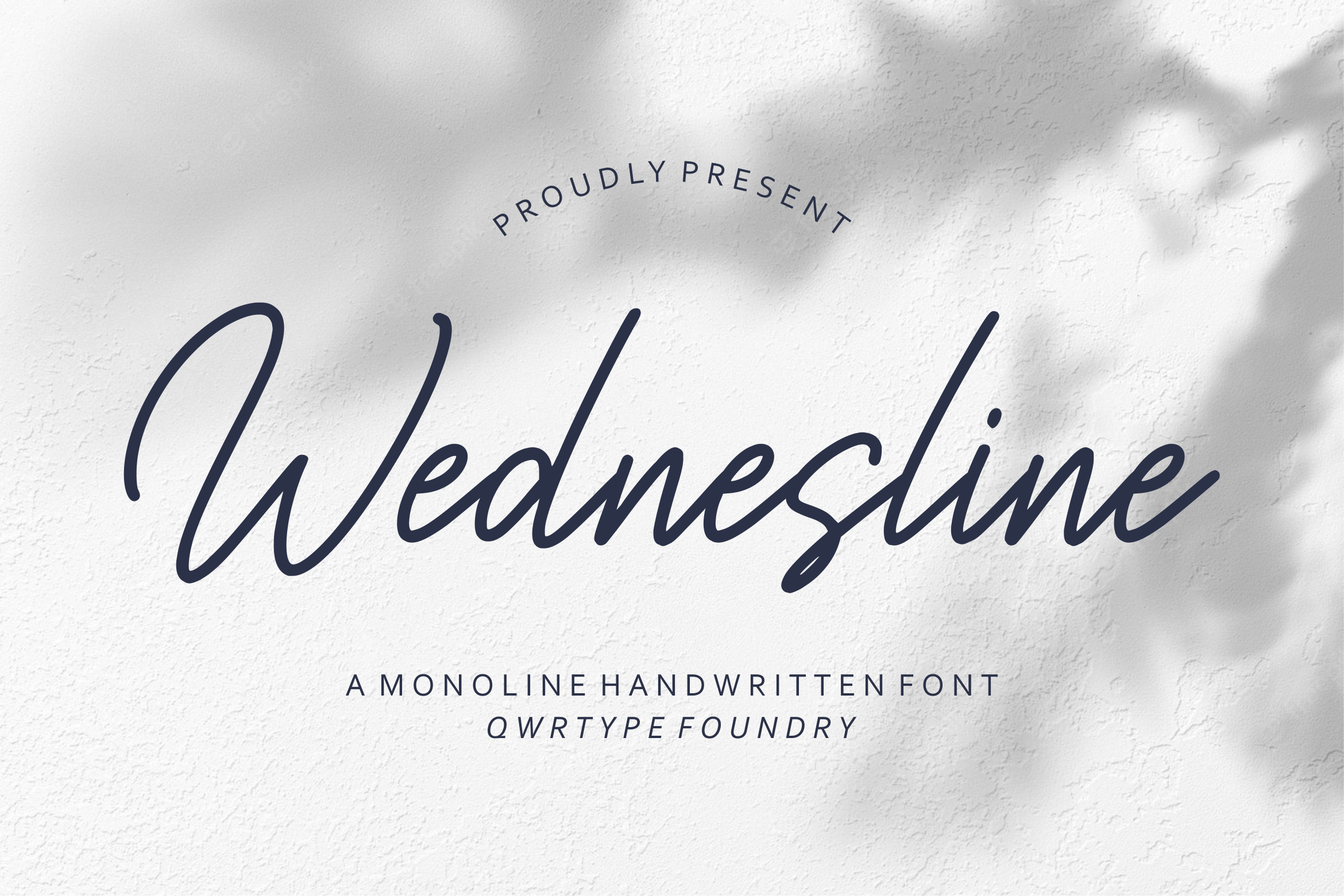 Wednesline Handwritten Font