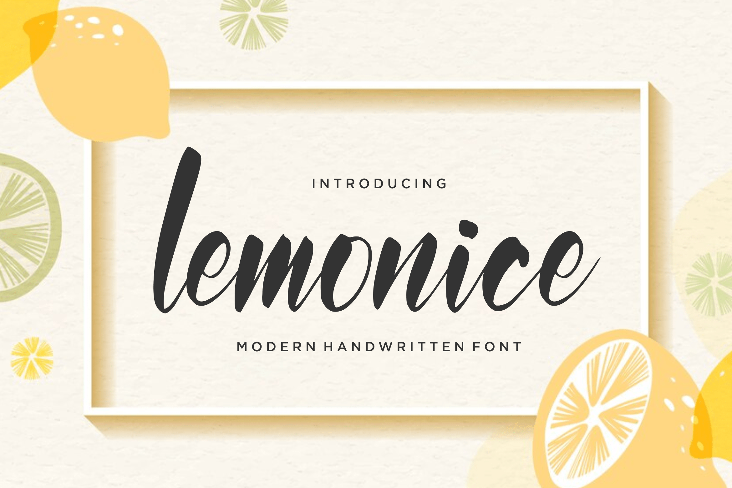 Lemonice Script Font