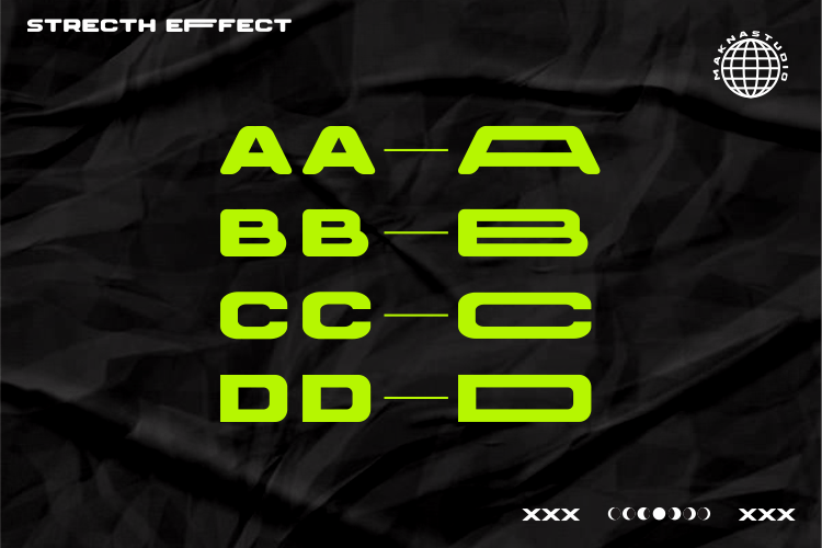 Switch Stretch Font preview image 2