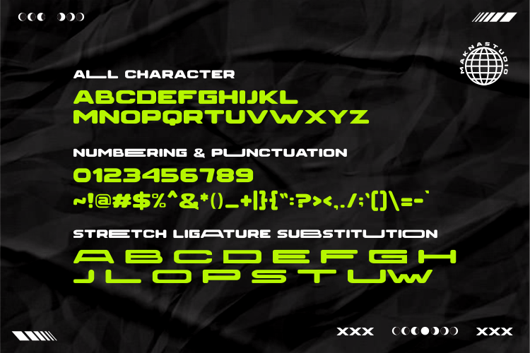 Switch Stretch Font preview image 3