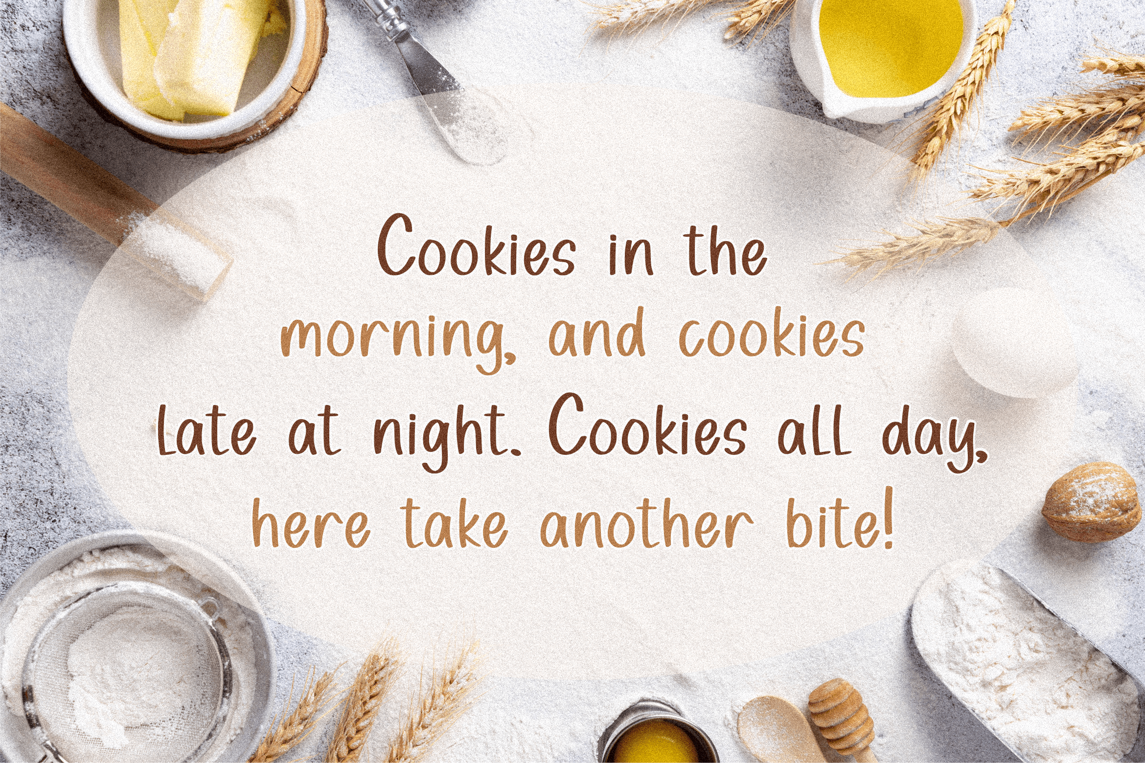 Sugar Cookie Font preview image 4