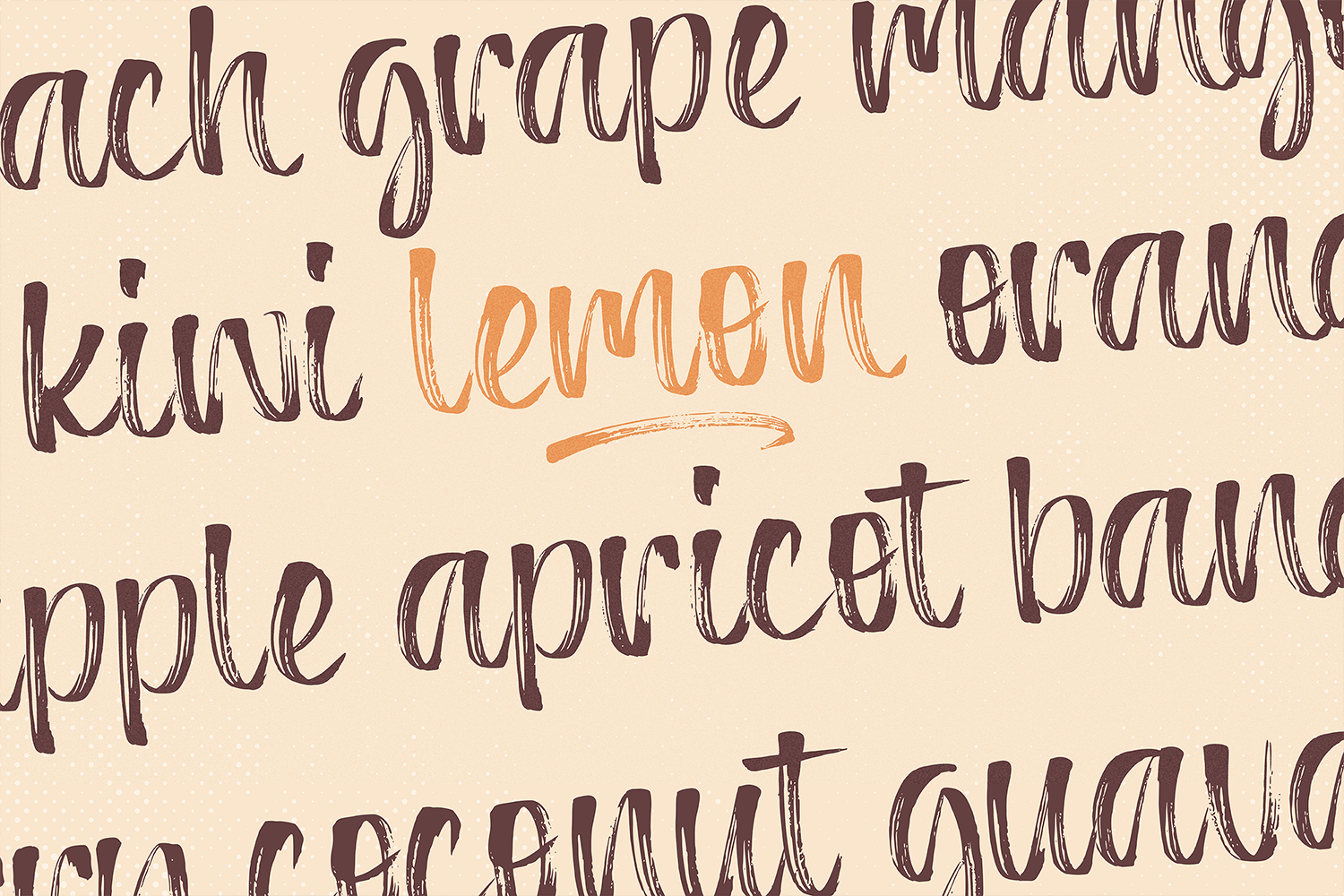 Frinkle Brush Font preview image 3