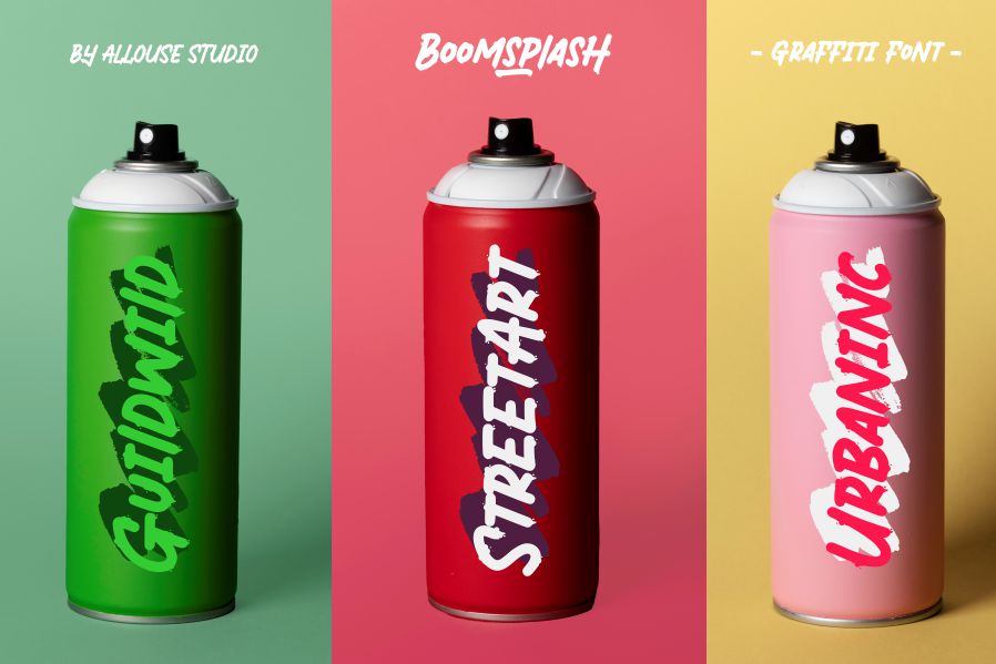 Boomsplash Font preview image 5