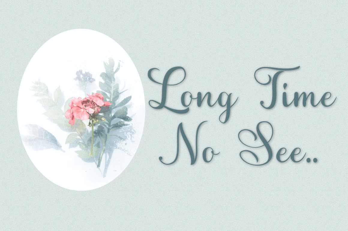 Hey April Font preview image 2