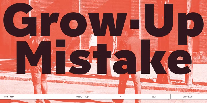 Inter Sans Font preview image 3