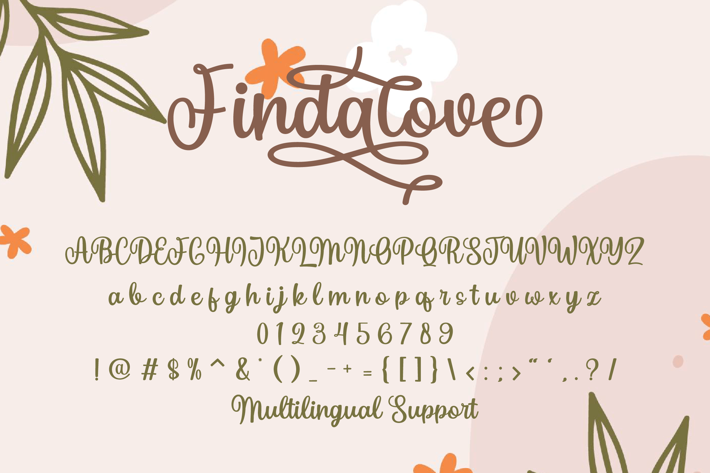 Findalove Font preview image 2