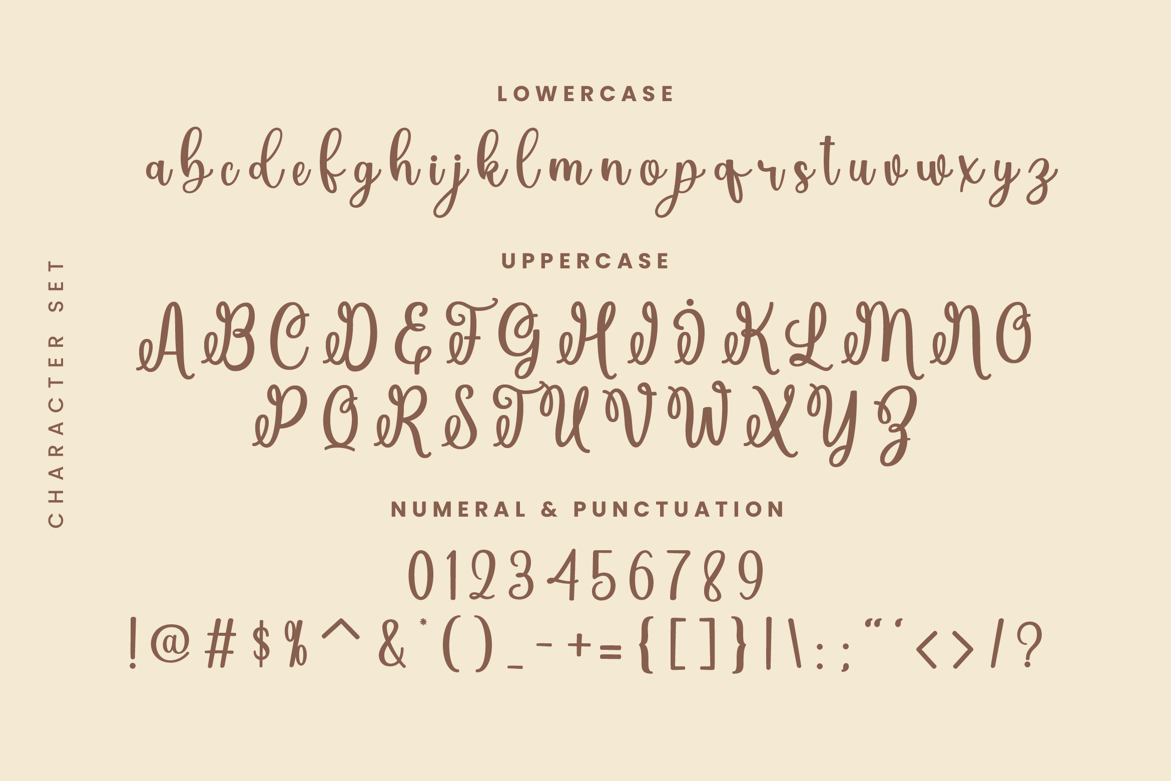 Handbag Font preview image 2