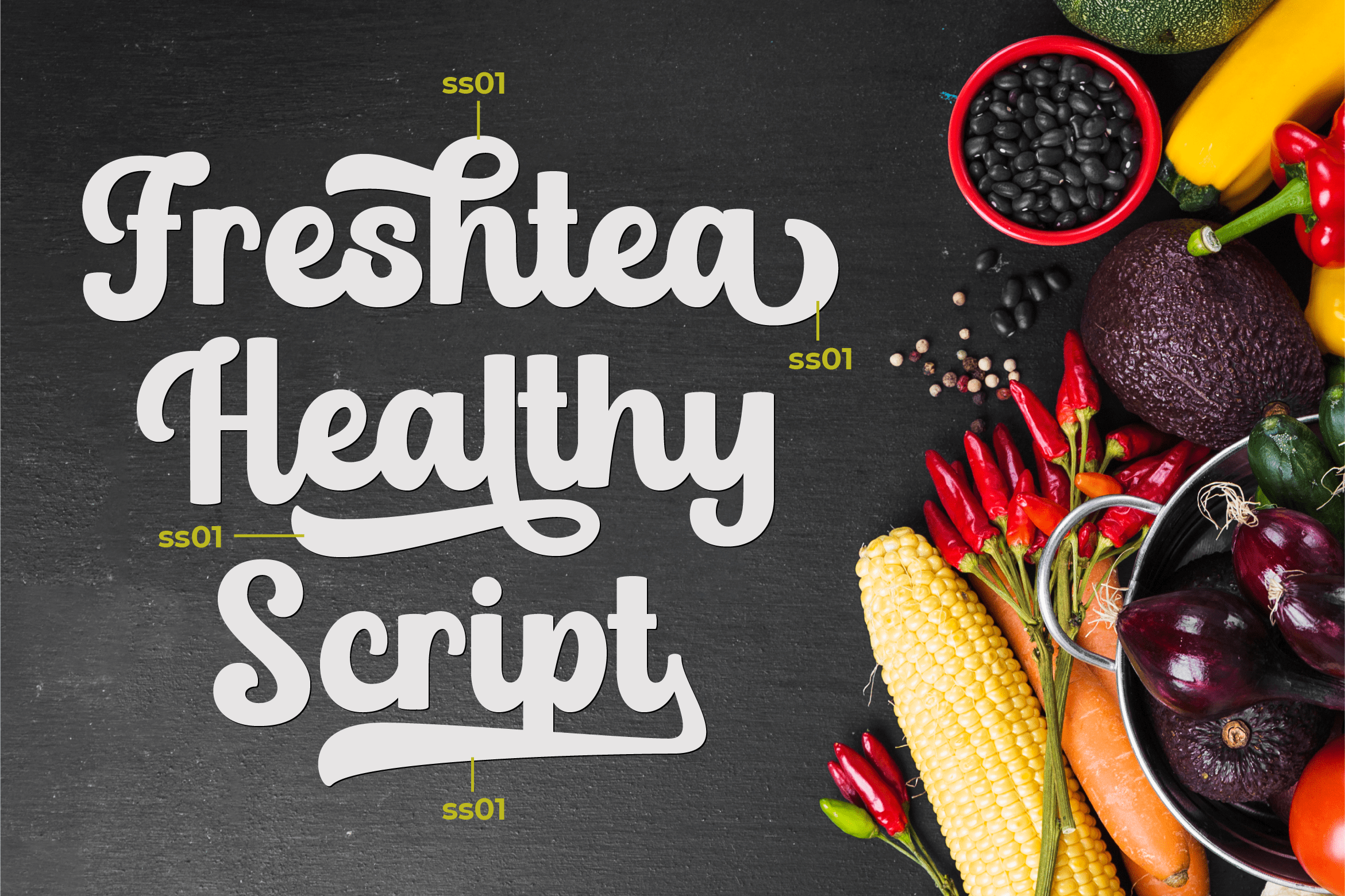 Freshtea Healthy Font preview image 2