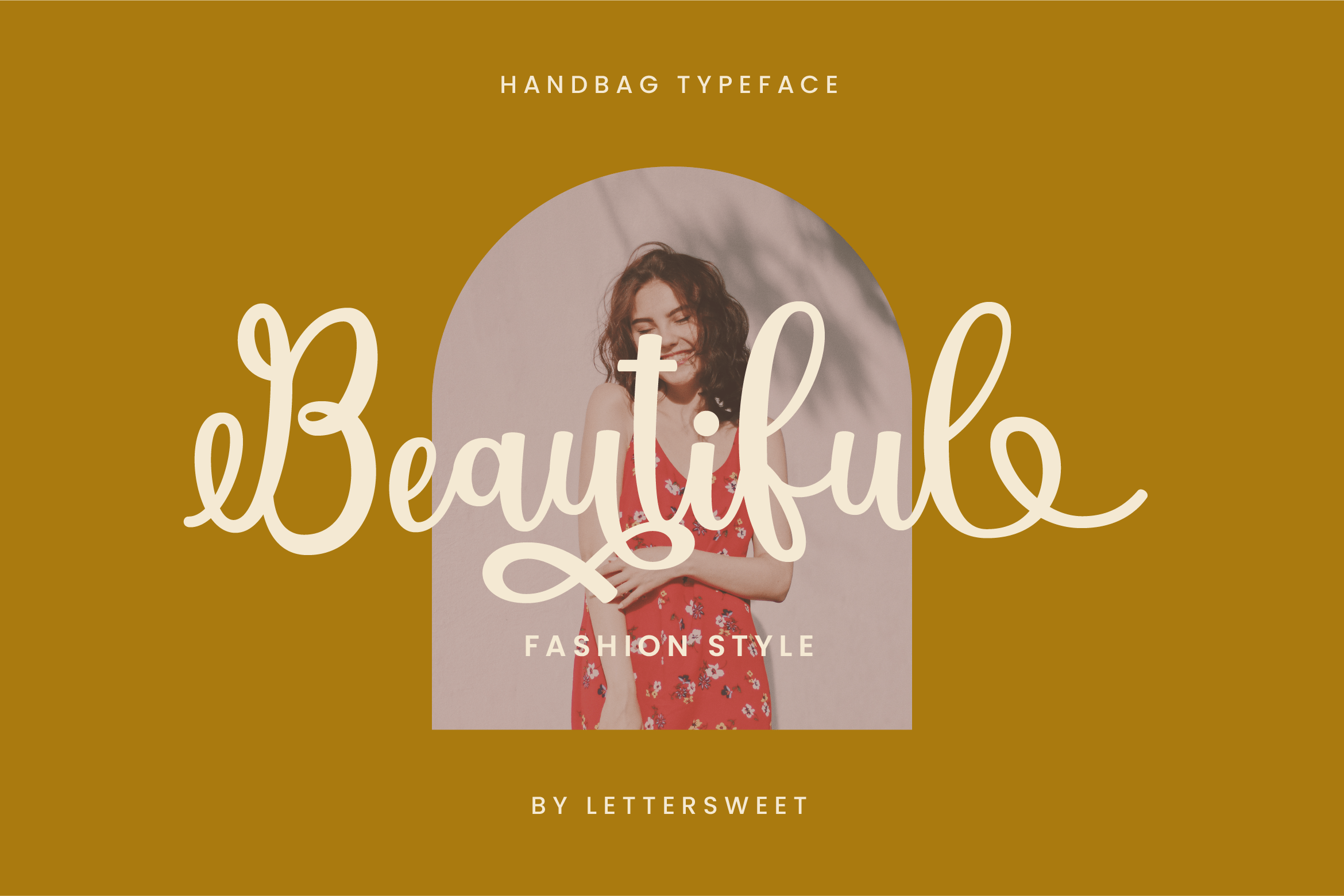 Handbag Font preview image 4