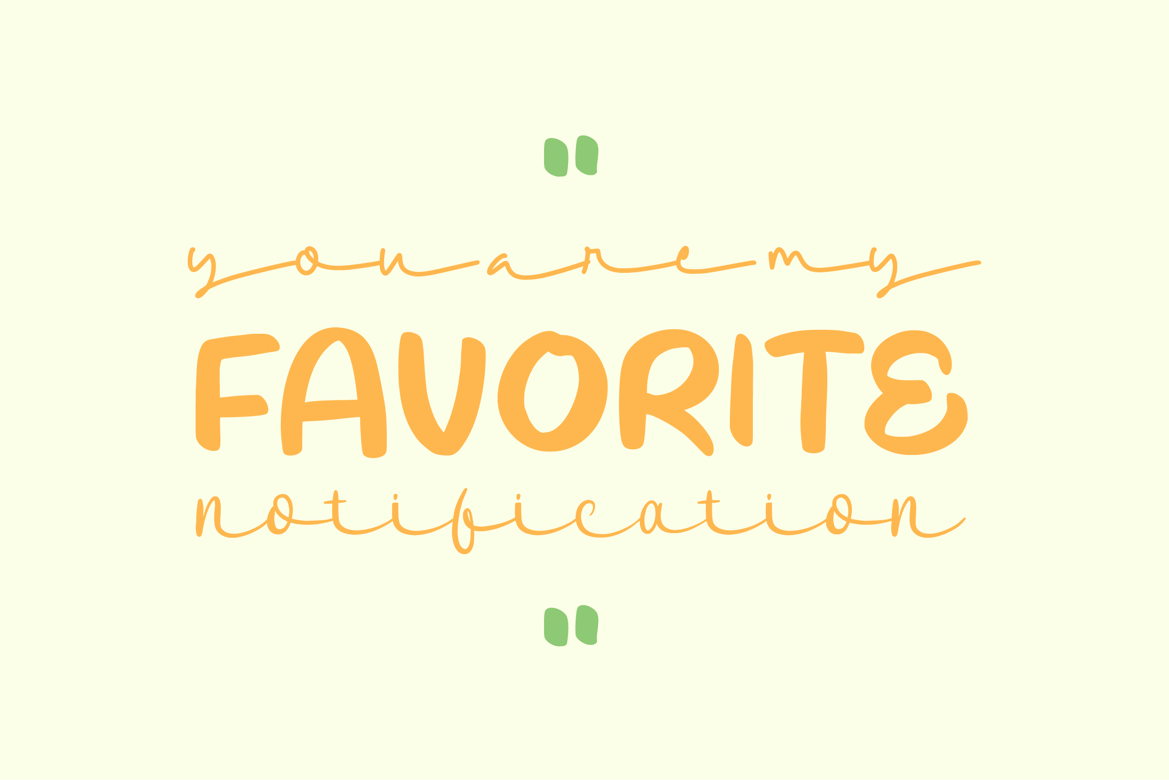 Sweet Lovely Rainbow Two Font preview image 4