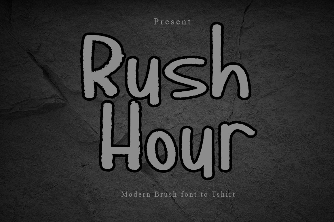 Rush Hour Script Font