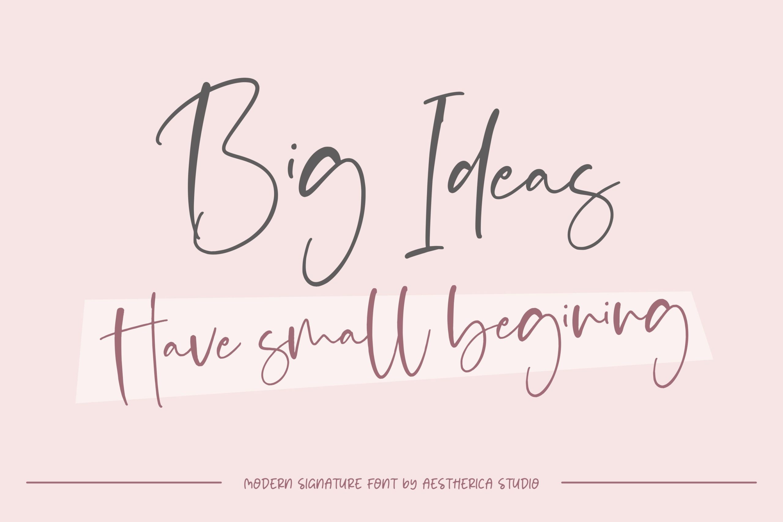 Signatica Font preview image 4