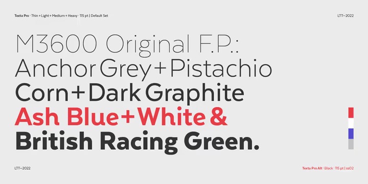 Texta Pro Font preview image 3