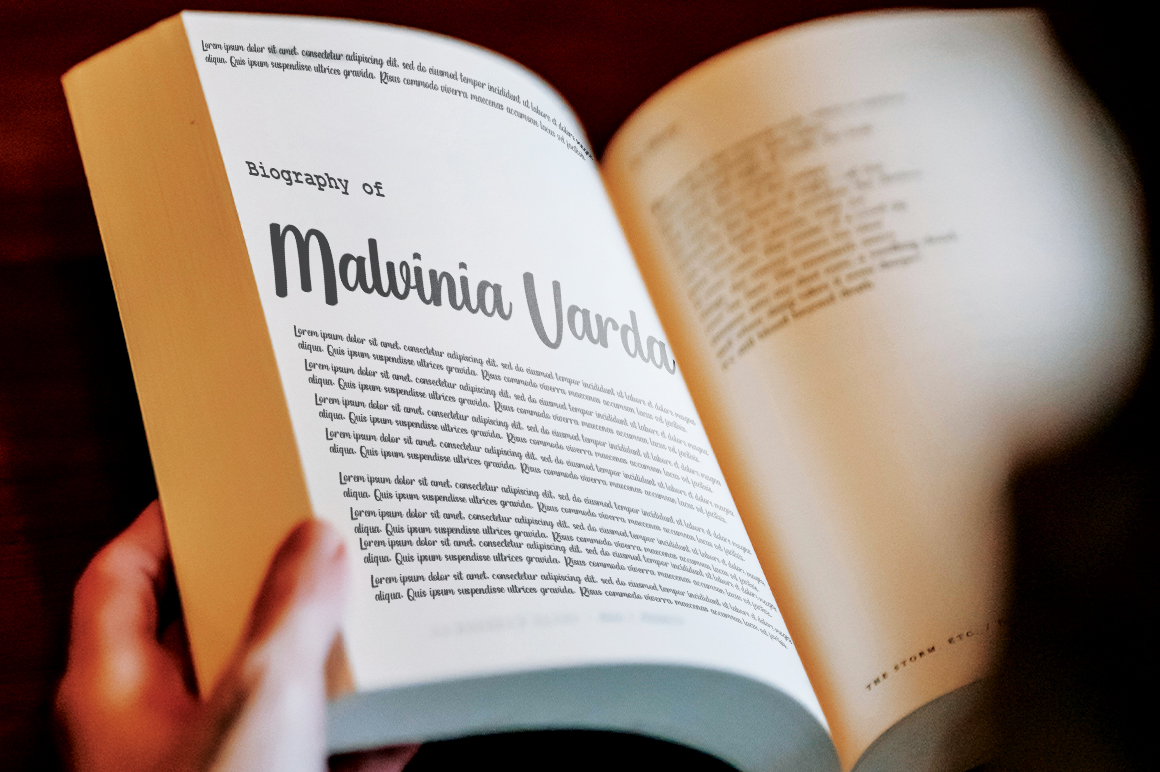 Blackhine Font preview image 5