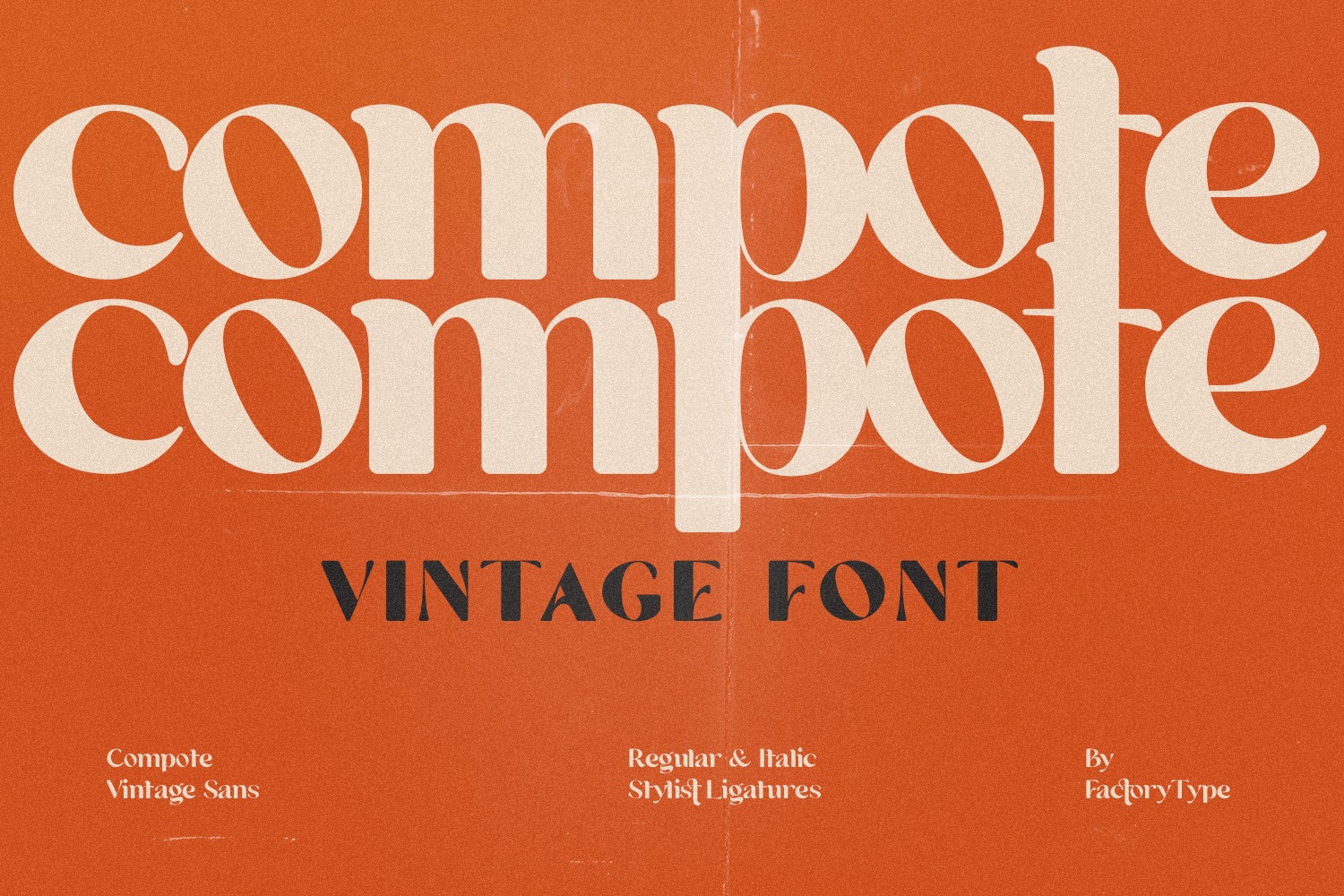 Compote Serif Font