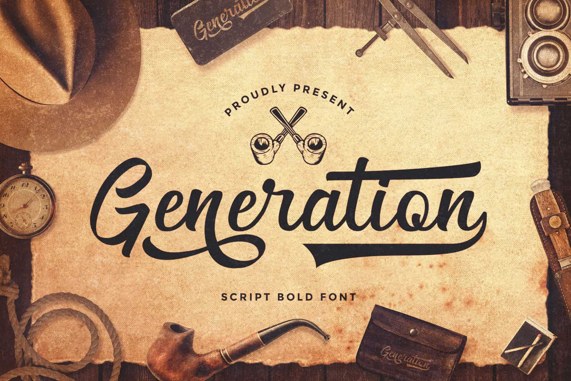 Generation Calligraphy Font