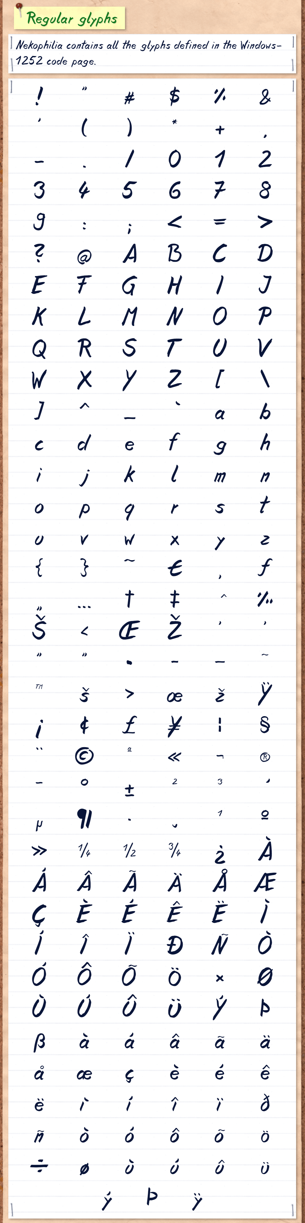 Nekophilia Font preview image 2