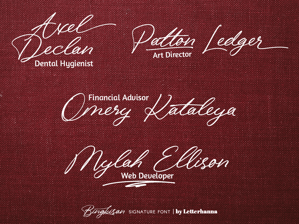 Bingkisan Font preview image 3