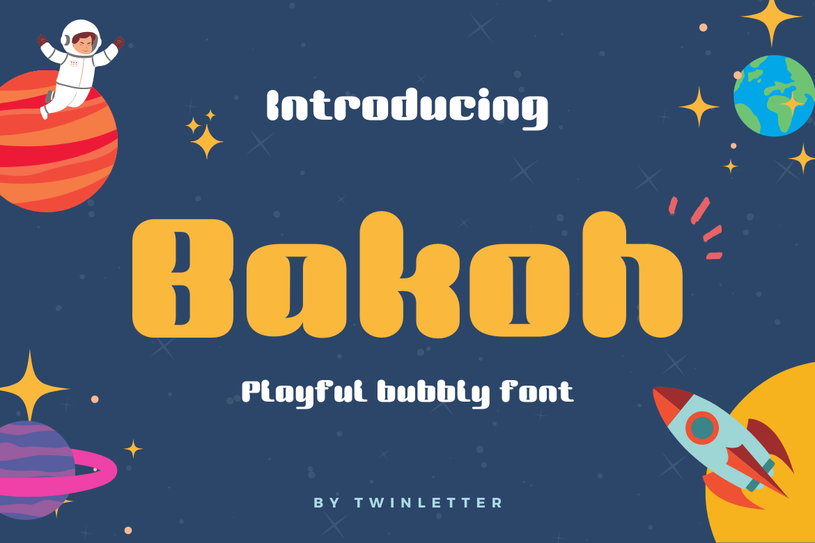Bakoh Display Font