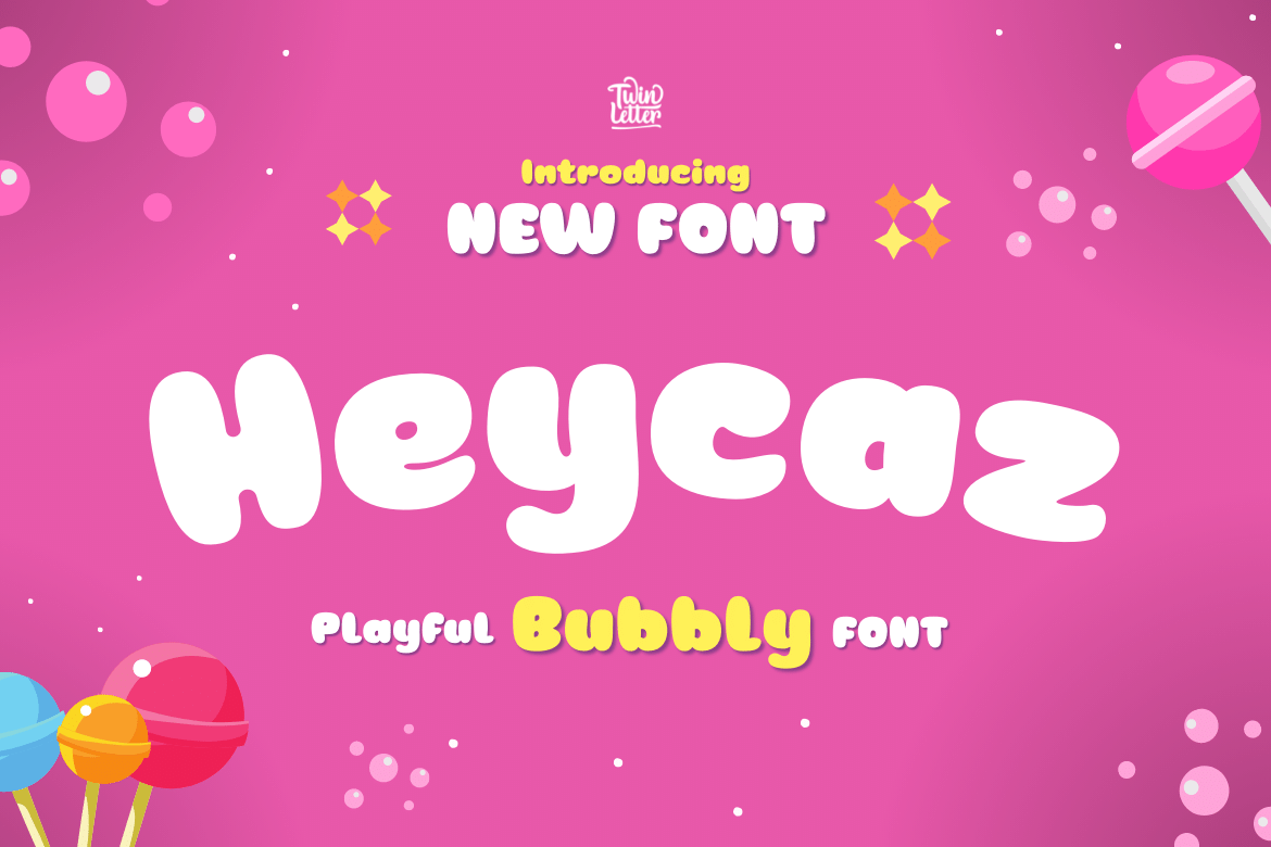 Heycaz Display Font