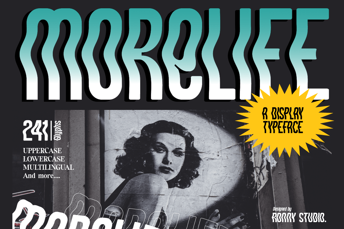 Morelife Display Font