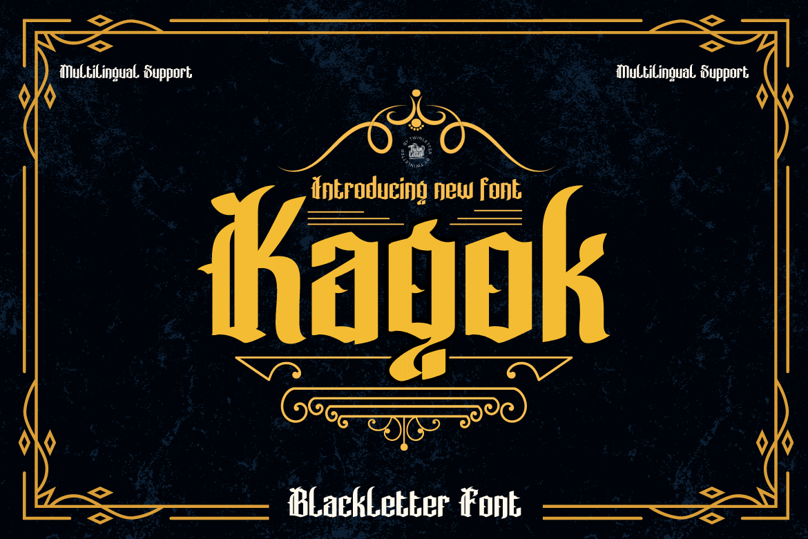Kagok Display Font