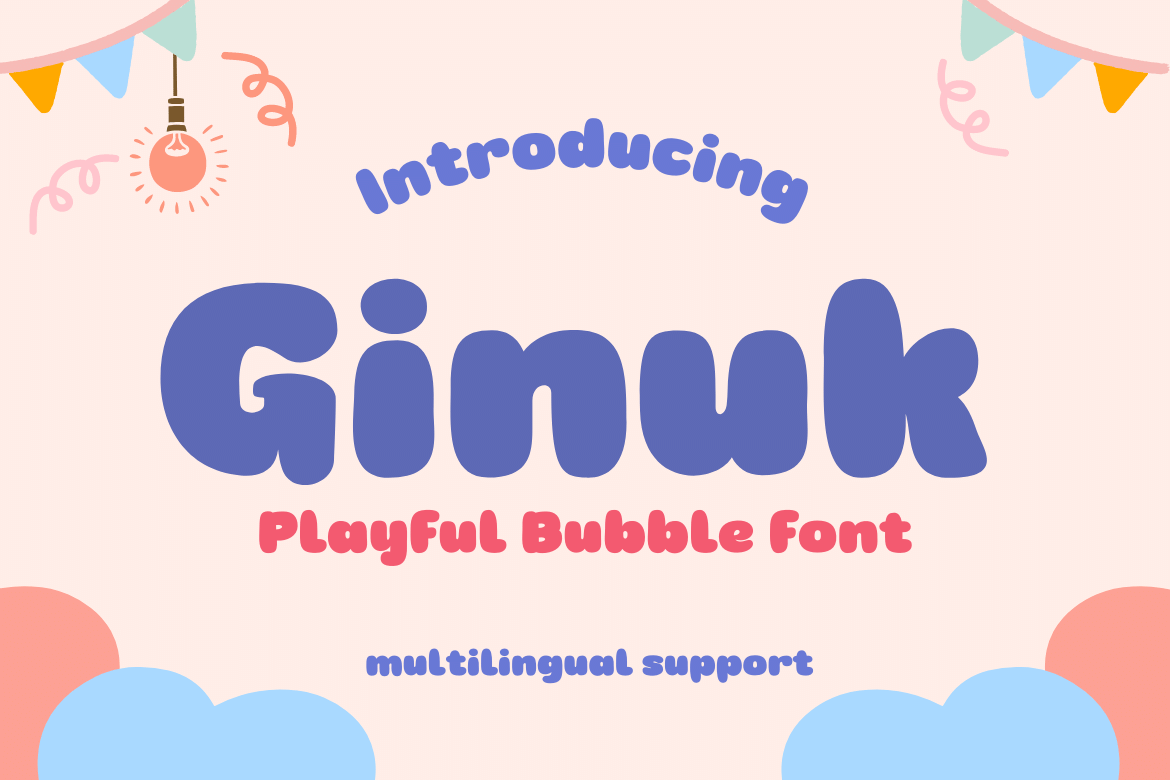 Ginuk Display Font