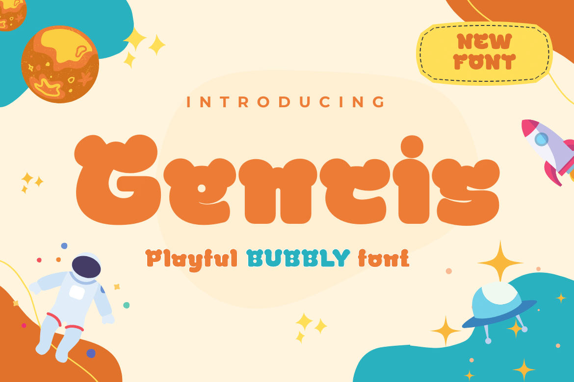 Gencis Display Font