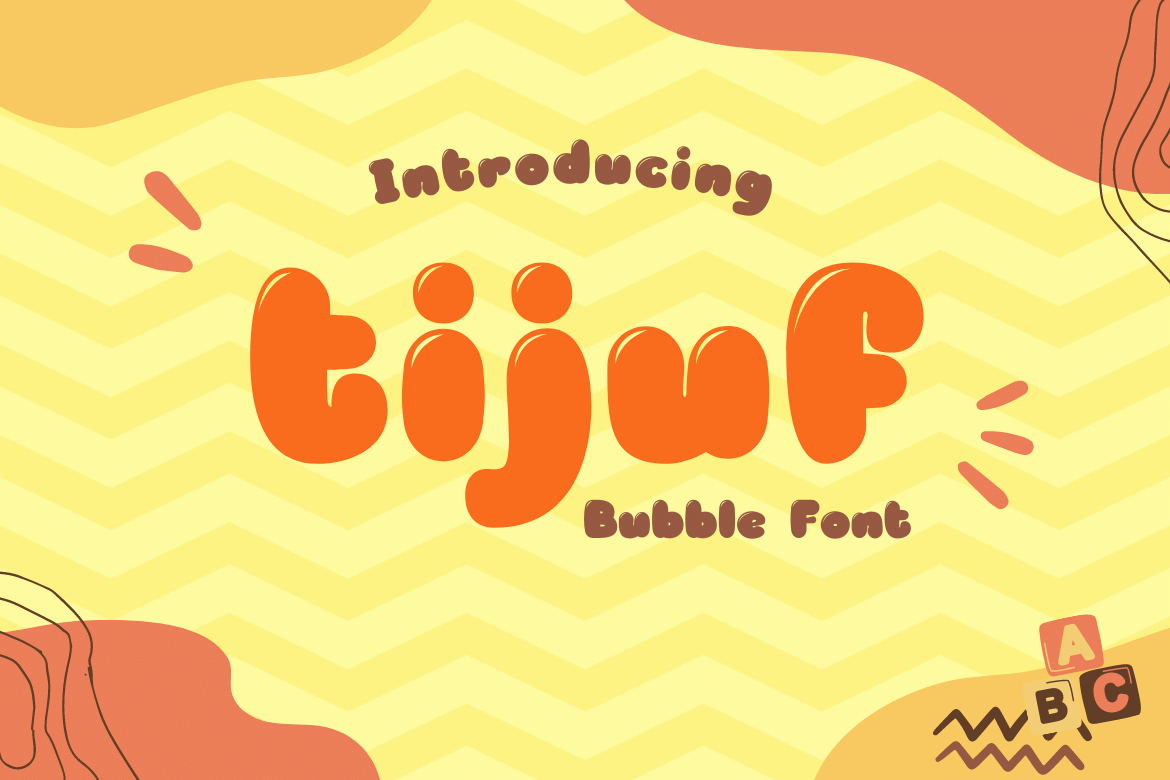 Tijuf Display Font