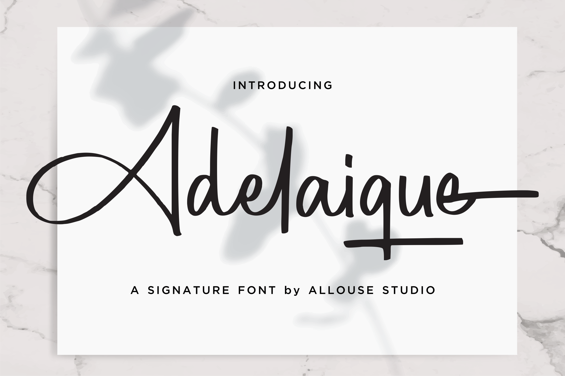 Adelaique Handwritten Font
