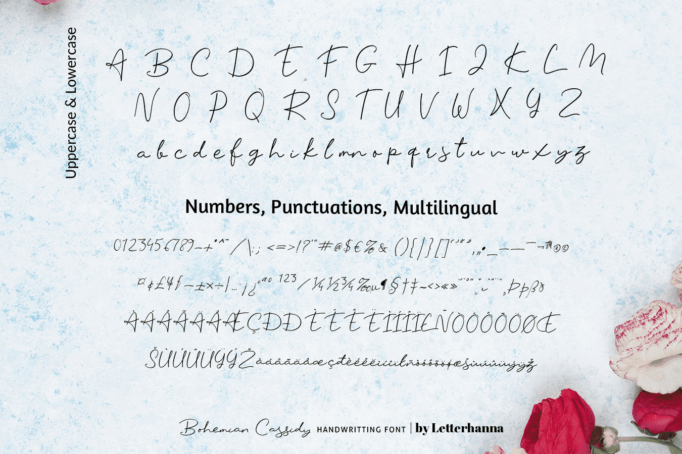 Bohemian Cassidy Font preview image 5